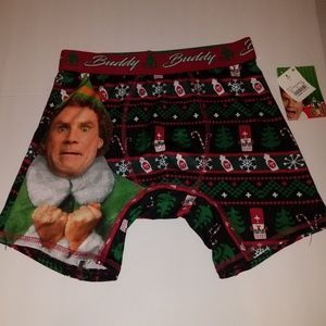 New With Tags Buddy Elf Son of A Nutcracker Briefs Size Small